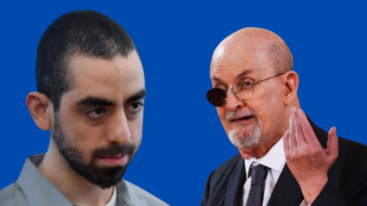 Hadi Matar and Salman Rushdi