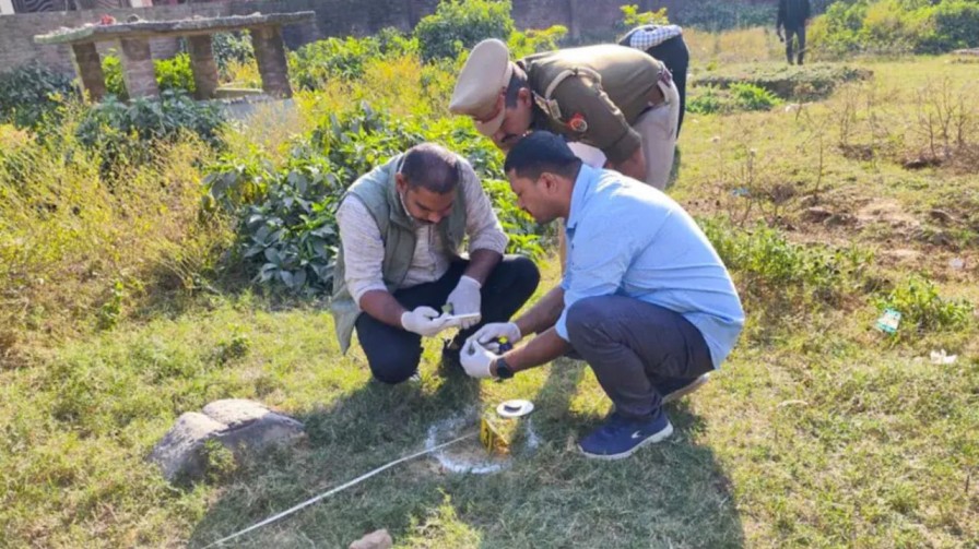 police team in sambhal