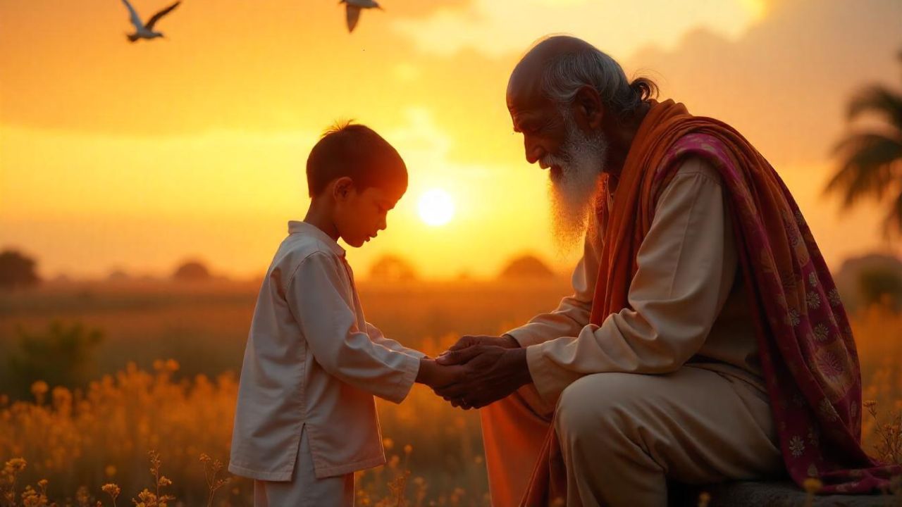 AI Image of Elders giving Education