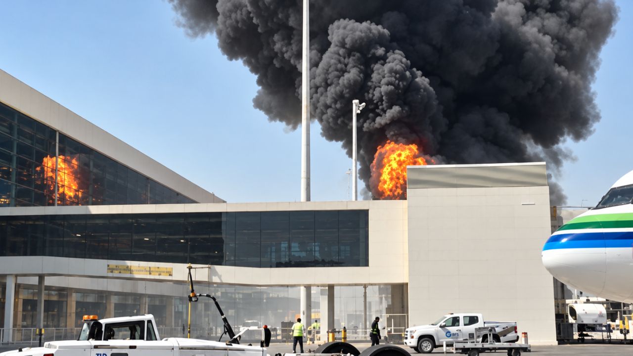 King Khalid Airport, after Yemen’s Iran-backed Houthis 
