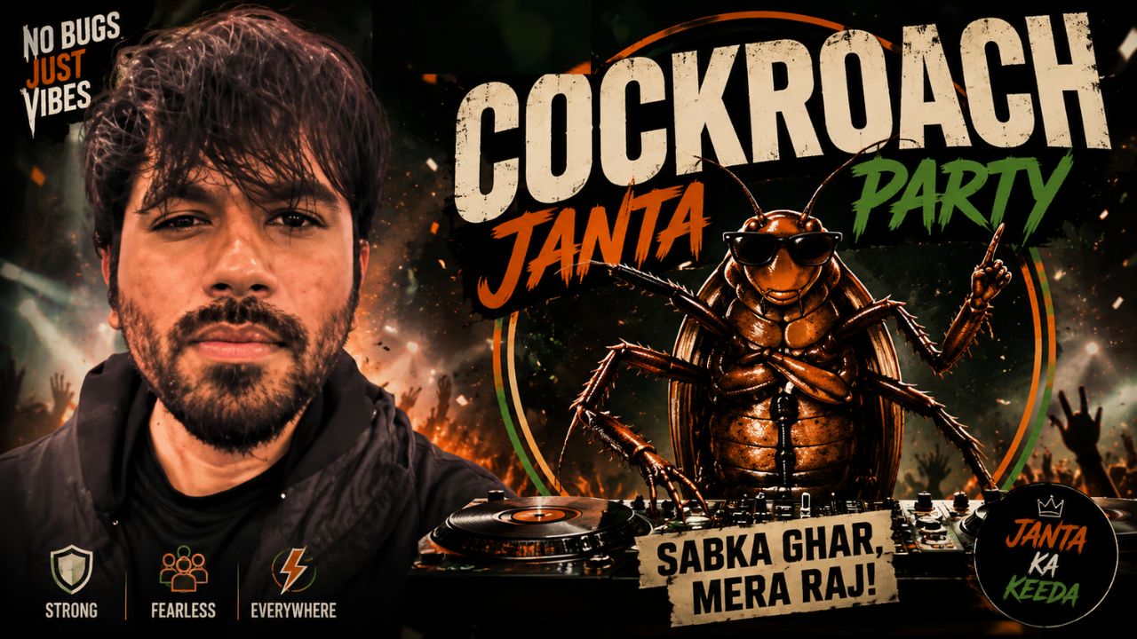 Cockroach Janta Party AI Image Abhijit Deepke ChatGPT