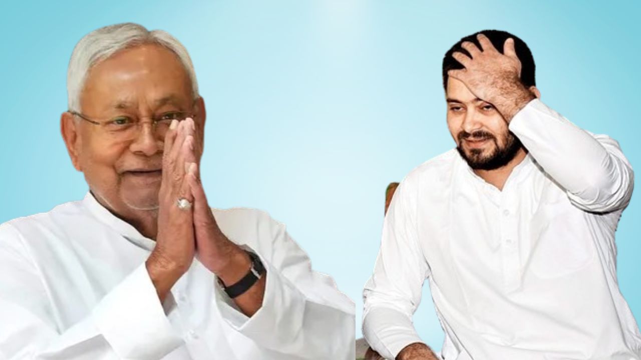 Nitish Kumar and Tejashwi Yadav । Photo Credit: PTI