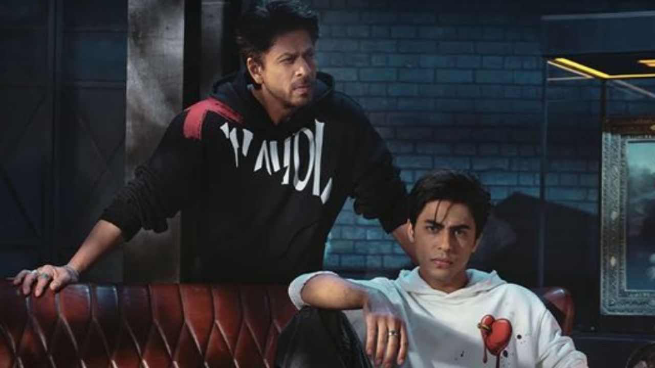 Shah rukh khan and Aaryan Khan