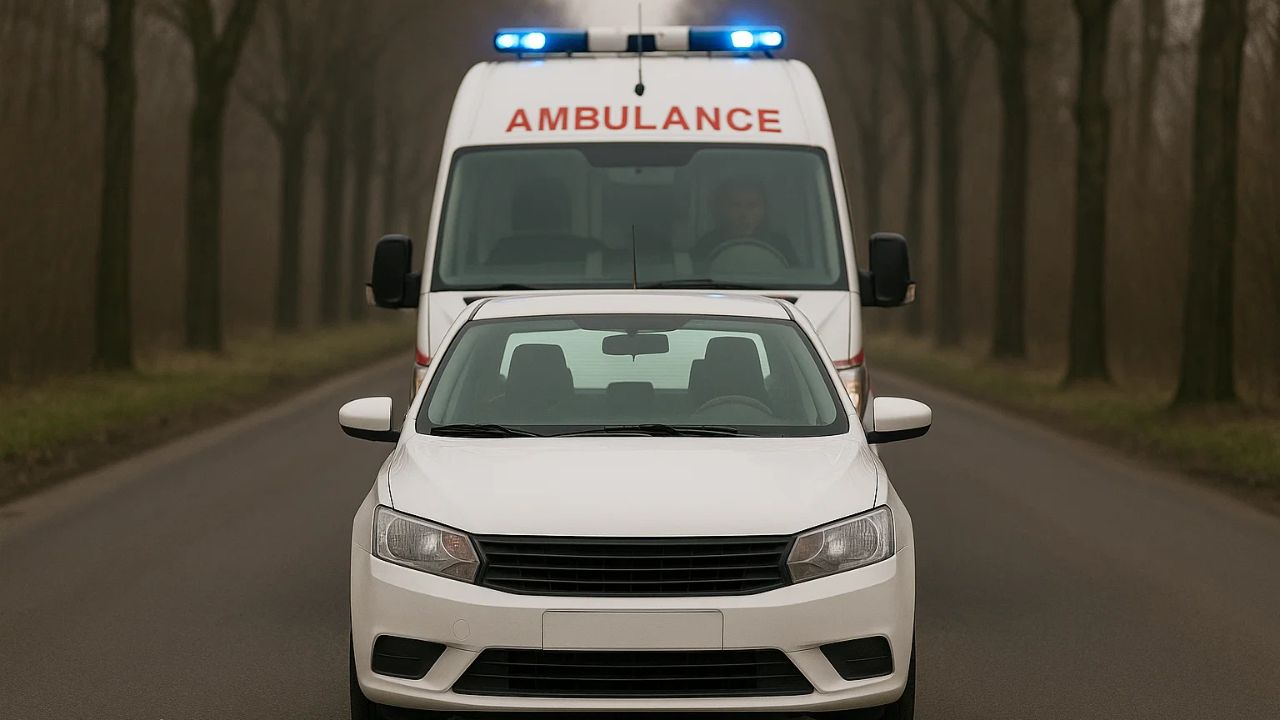 Shahjahanpur ambulance