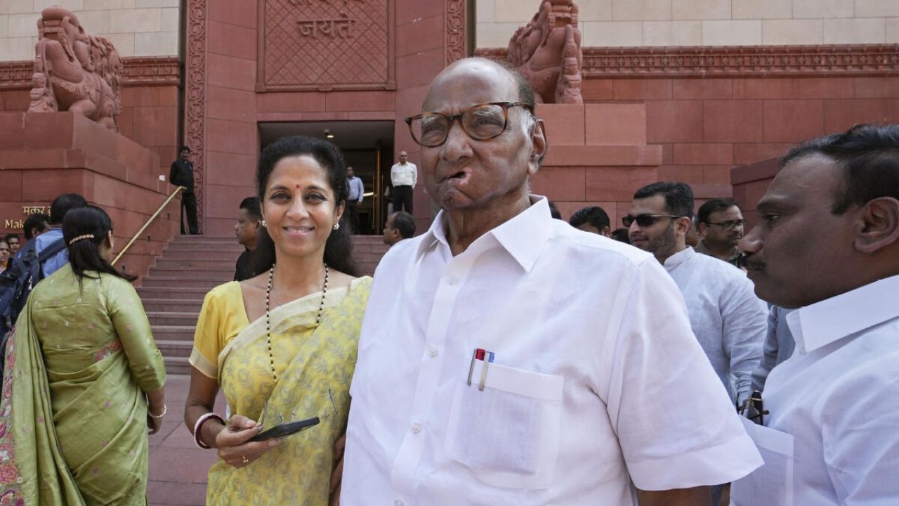 sharad pawar and supriya sule