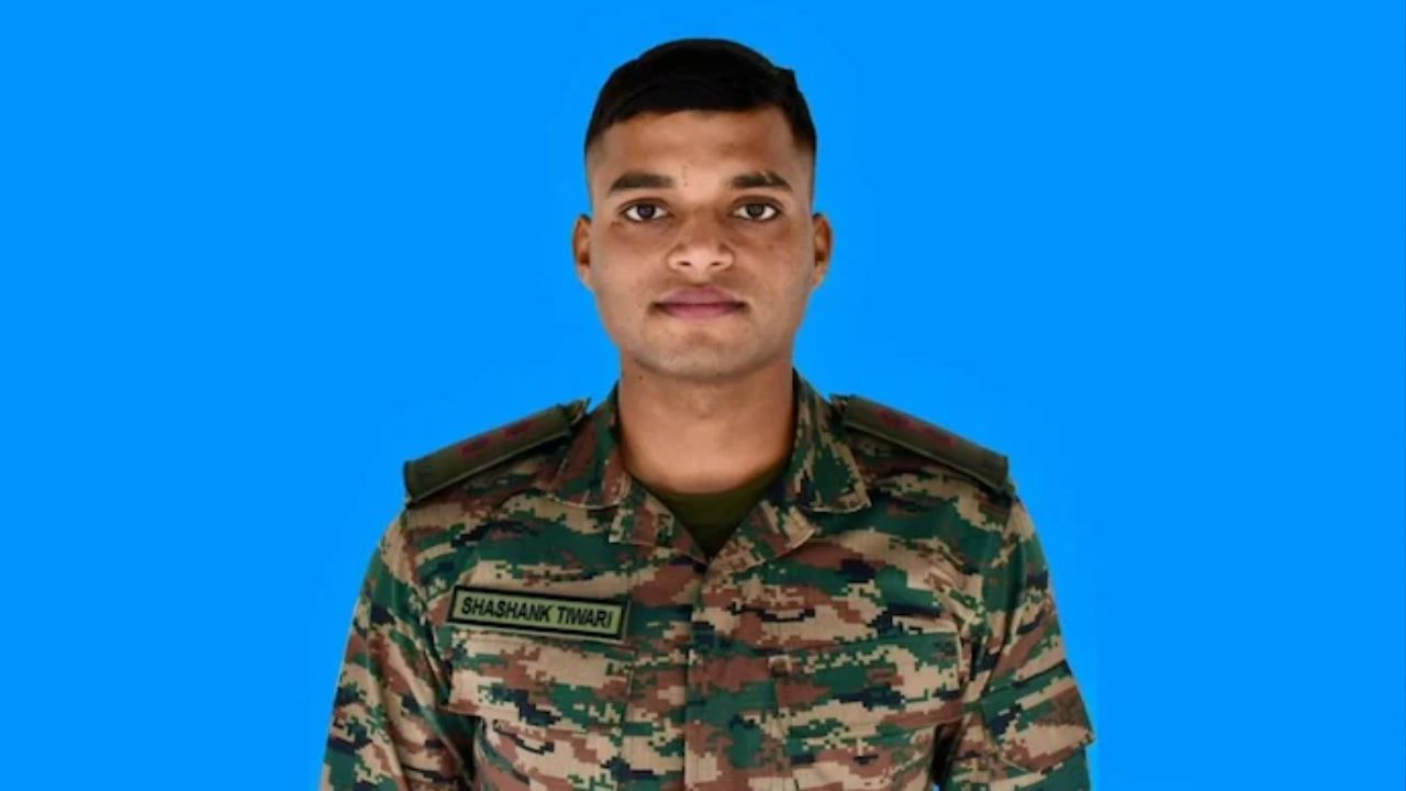 lieutenant shashank tiwari martyred