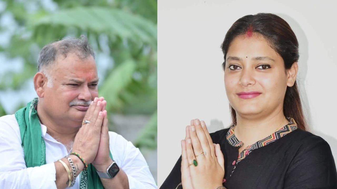 मुन्ना शुक्ला और शिवानी शुक्ला। ( Photo Credit: Social Media)