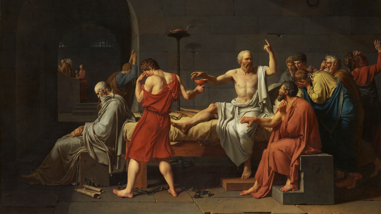 Socrates was a Greek philosopher from Athens.