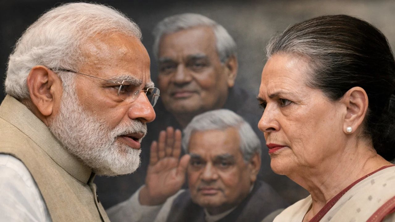 sonia gandhi hits out at modi government