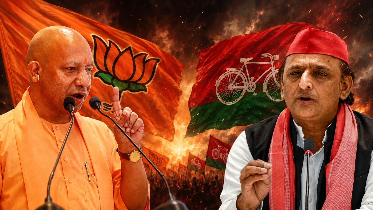 yogi adityanath vs akhilesh yadav