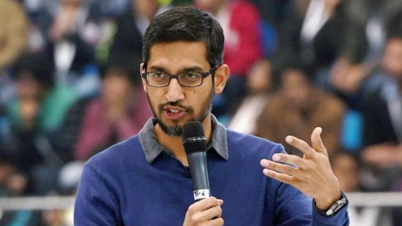 Google CEO Sunder Pichai : Photo: PTI