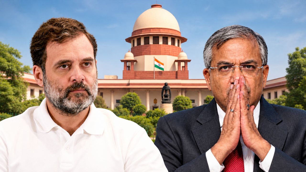 राहुल गांधी की याचिका पर सुप्रीम कोर्ट ने CEC को भेजा नोटिस