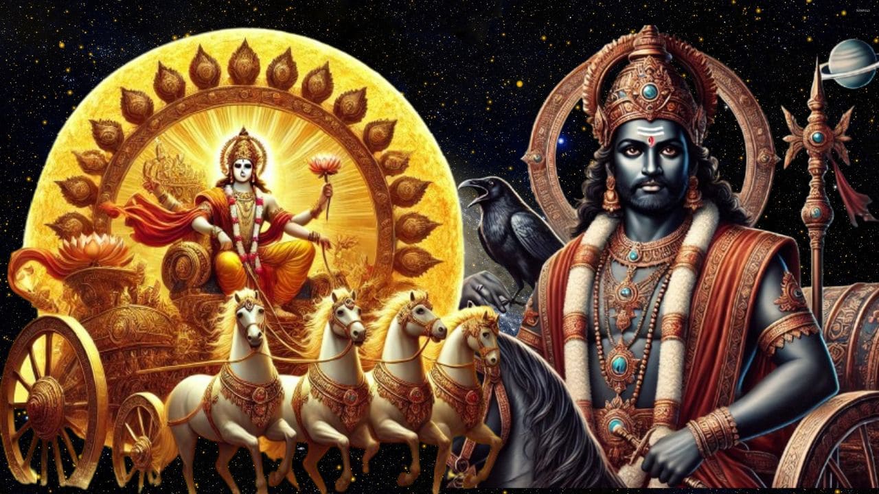 Surya dev and Shani Dev Katha