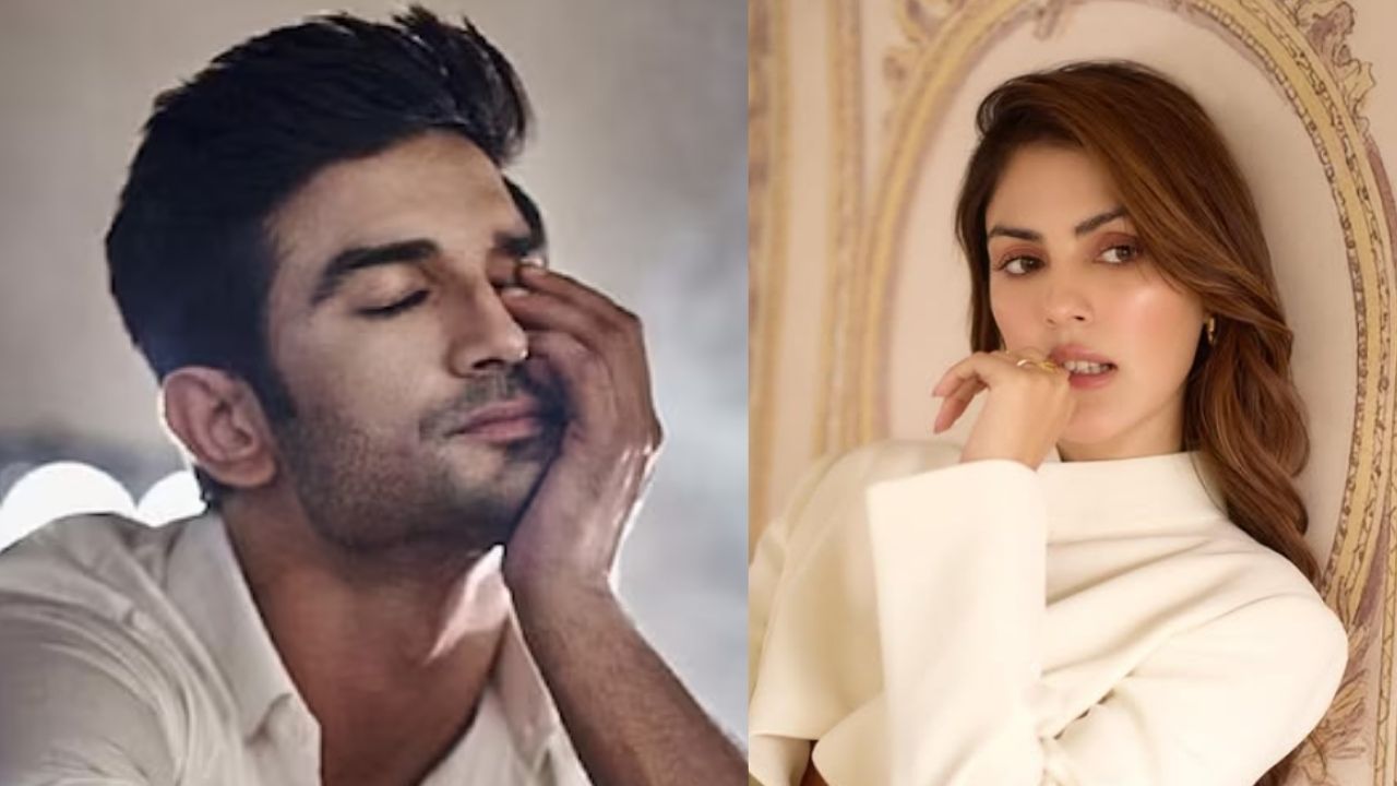 sushant and rhea chakraborty
