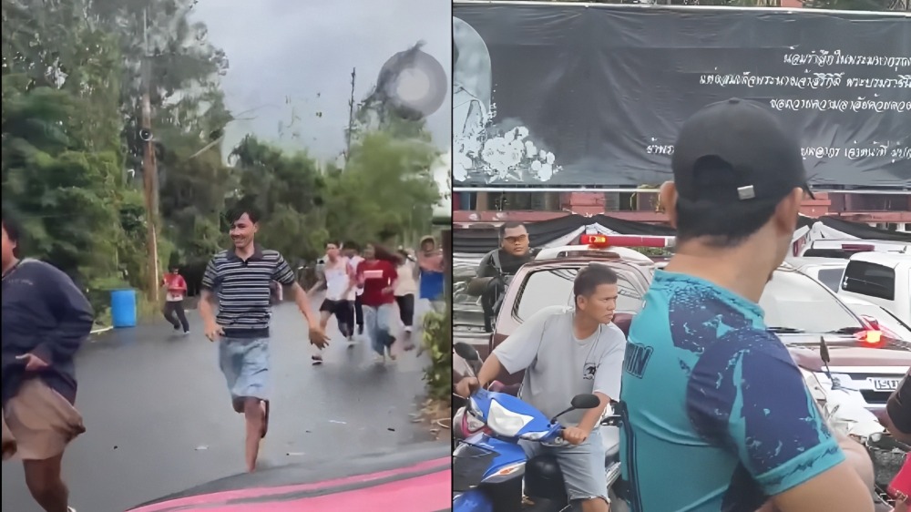 थाईलैंड शूटिंग का वीडियो ग्रैब । Photo Credit: Social Media