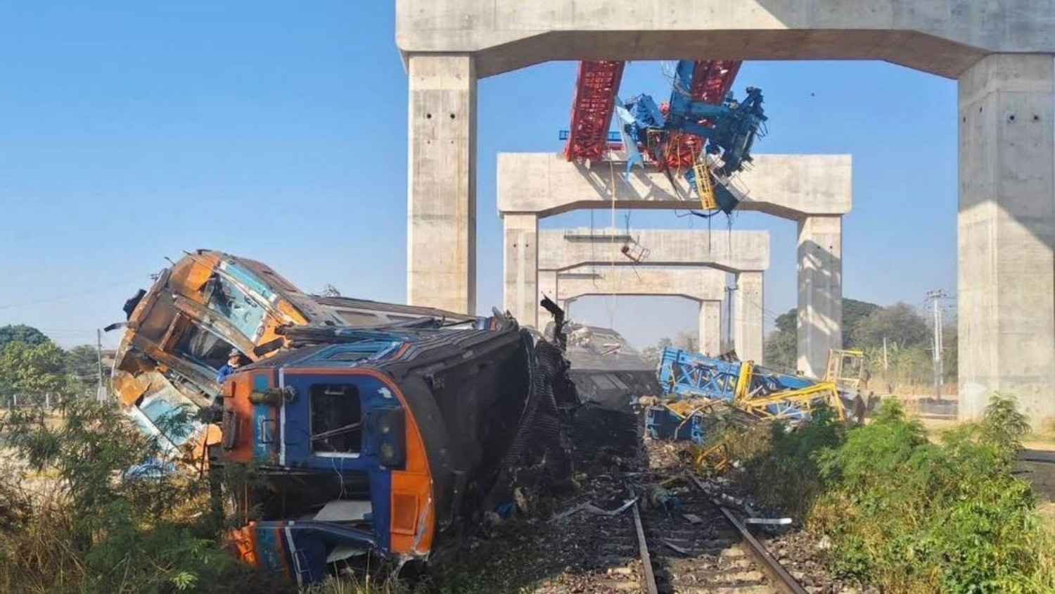Train Accident in Thailand