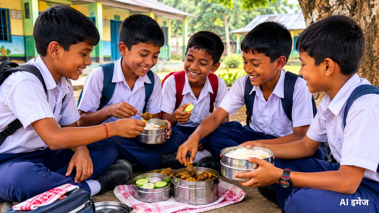 Assam School AI Image