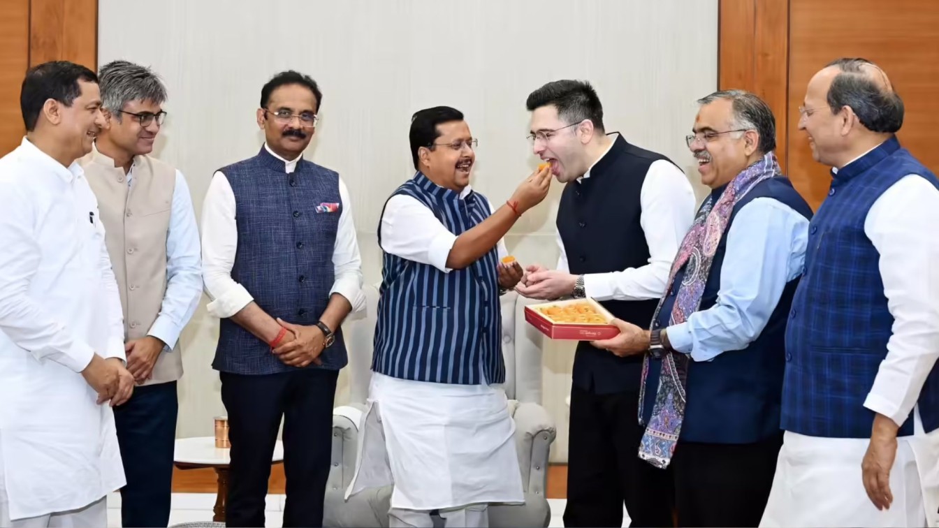 Raghav Chadha Joined bjp