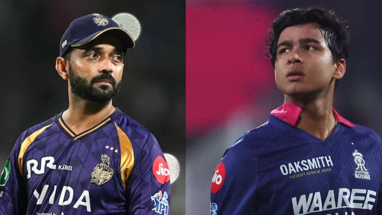 Ajinkya Rahane And Vaibhav Sooryavanshi