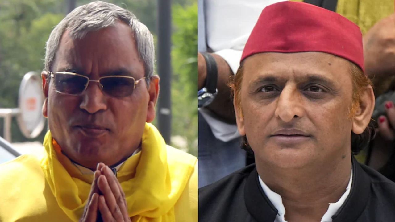 OP Rajbhar And Akhilesh Yadav