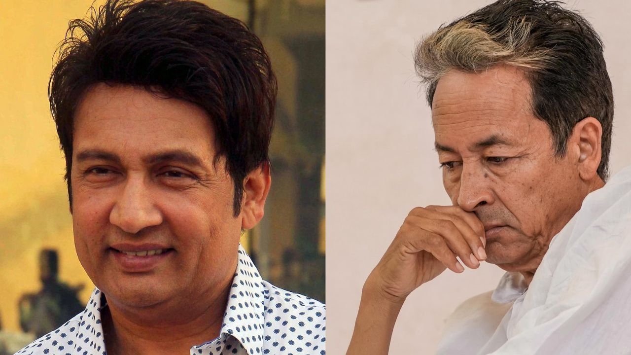 Shekhar Suman And Sonam Wangchuk