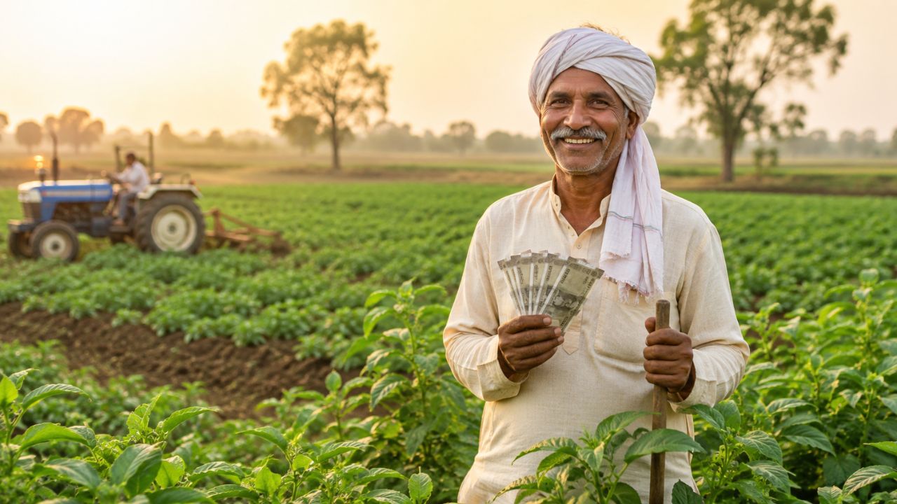 AI generated image of farmer