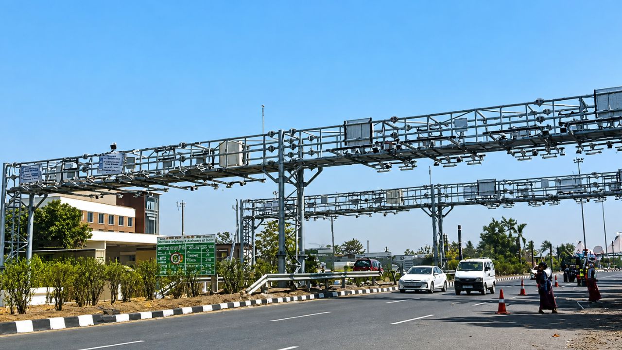 Barrier Less Toll Plaza