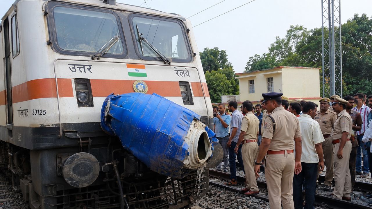 AI genrated image of train 