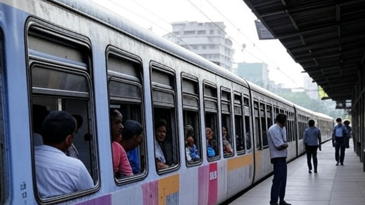 Mumbai Local Train.