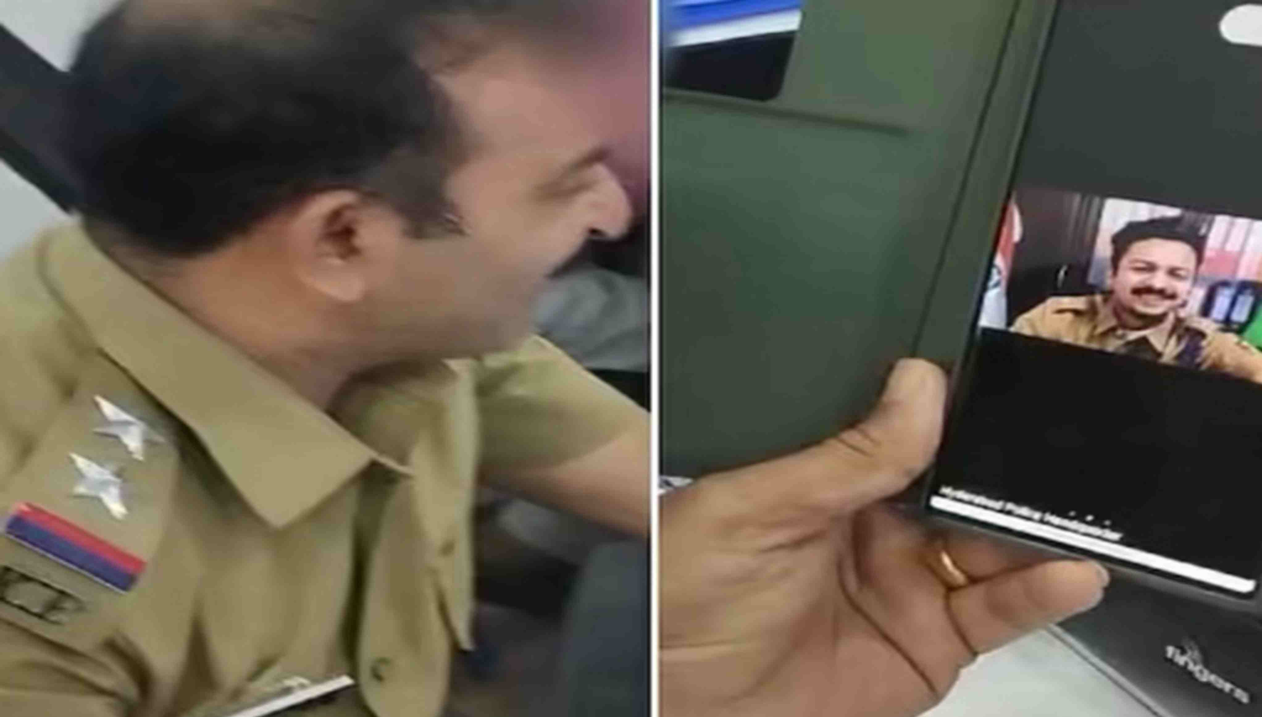 Trissur scammer calls real police officer