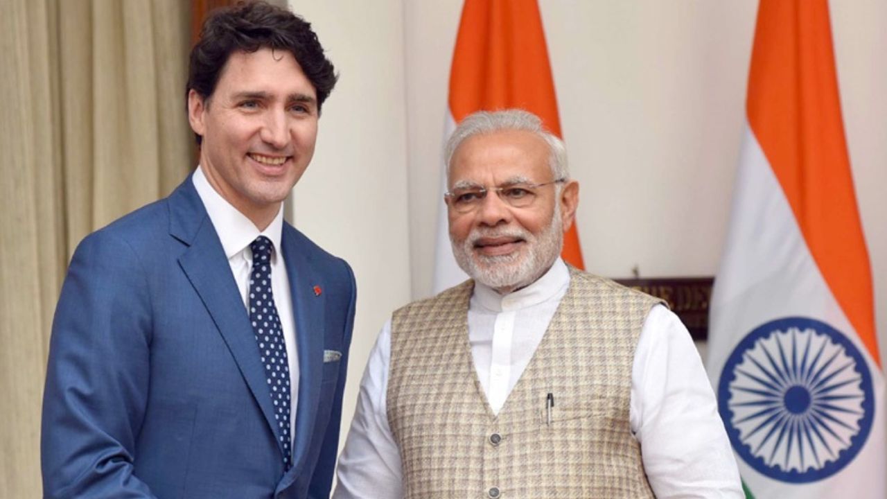 justin trudeau and pm modi