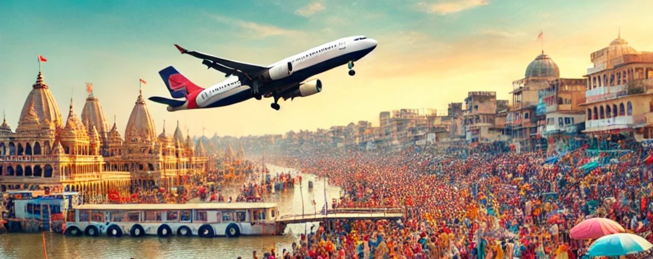 Maha Kumbh Mela flight ticket prices 