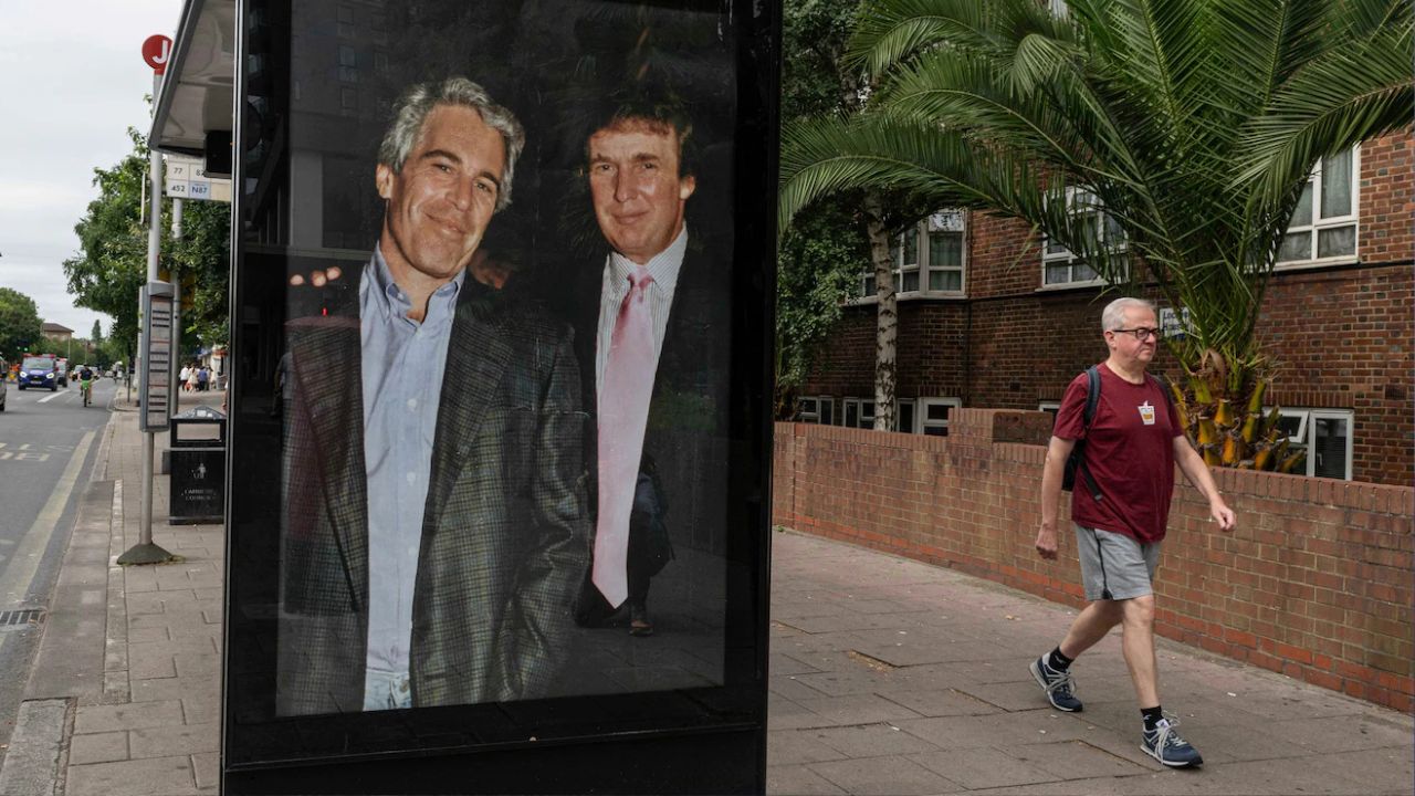 jeffery epstein with donald trump