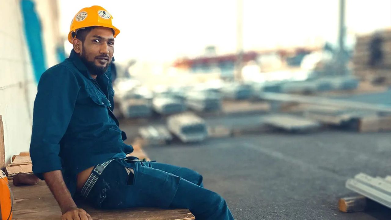 Indian labours in Kuwait 