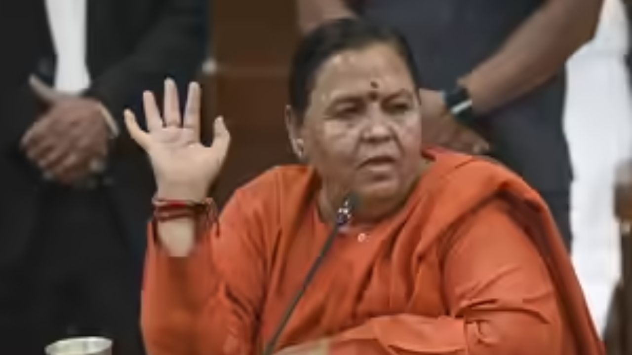 उमा भारती । Photo Credit: PTI