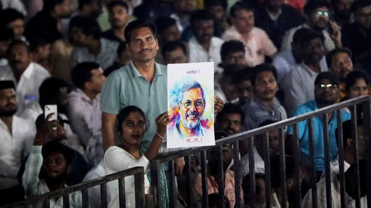 Funeral of Nana Patekar