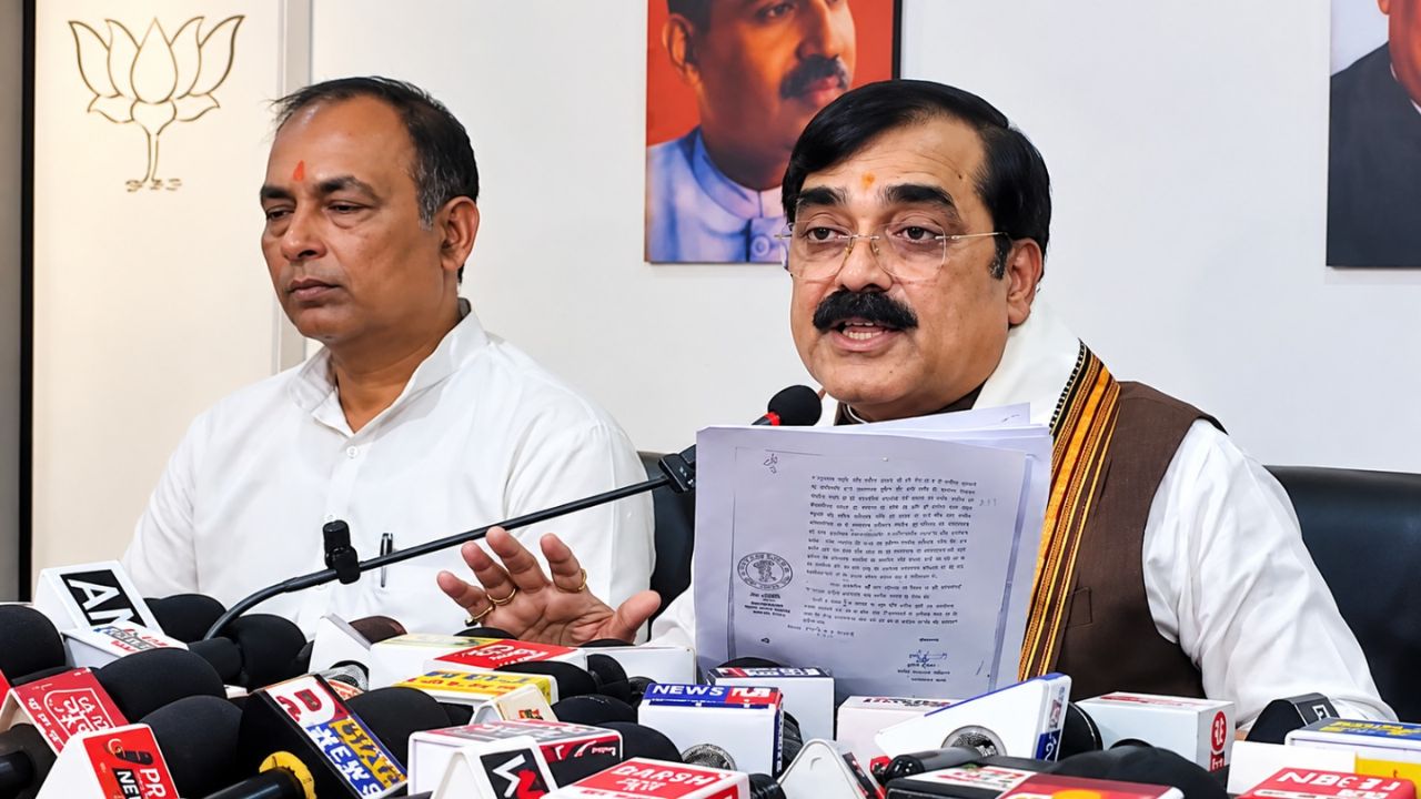 Jibesh Mishra in press conference