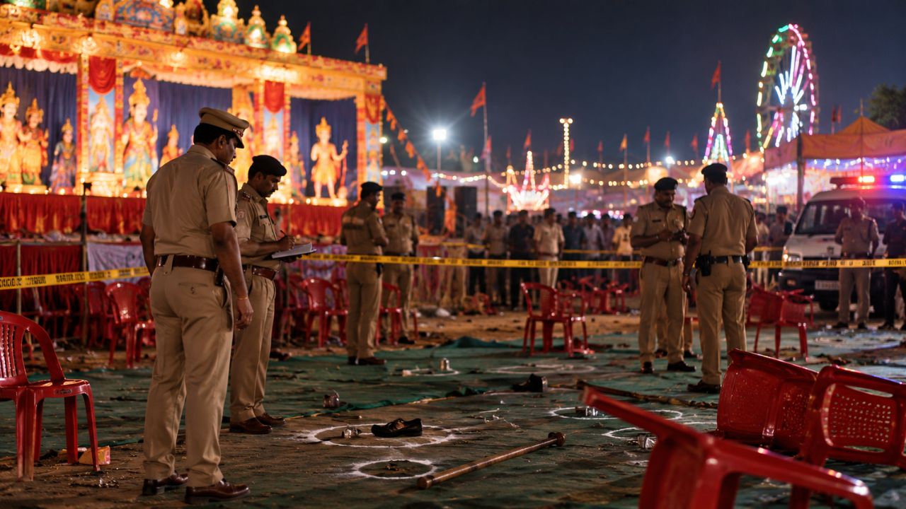 रामलीला कमेटी में हुए विवाद की प्रतीकात्मक तस्वीर
