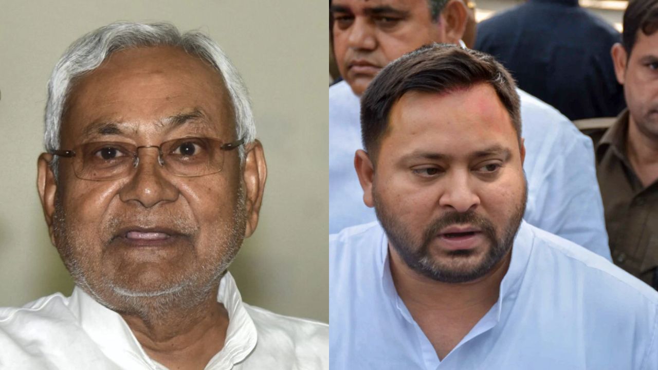 nitish kumar and tejashwi yadav 