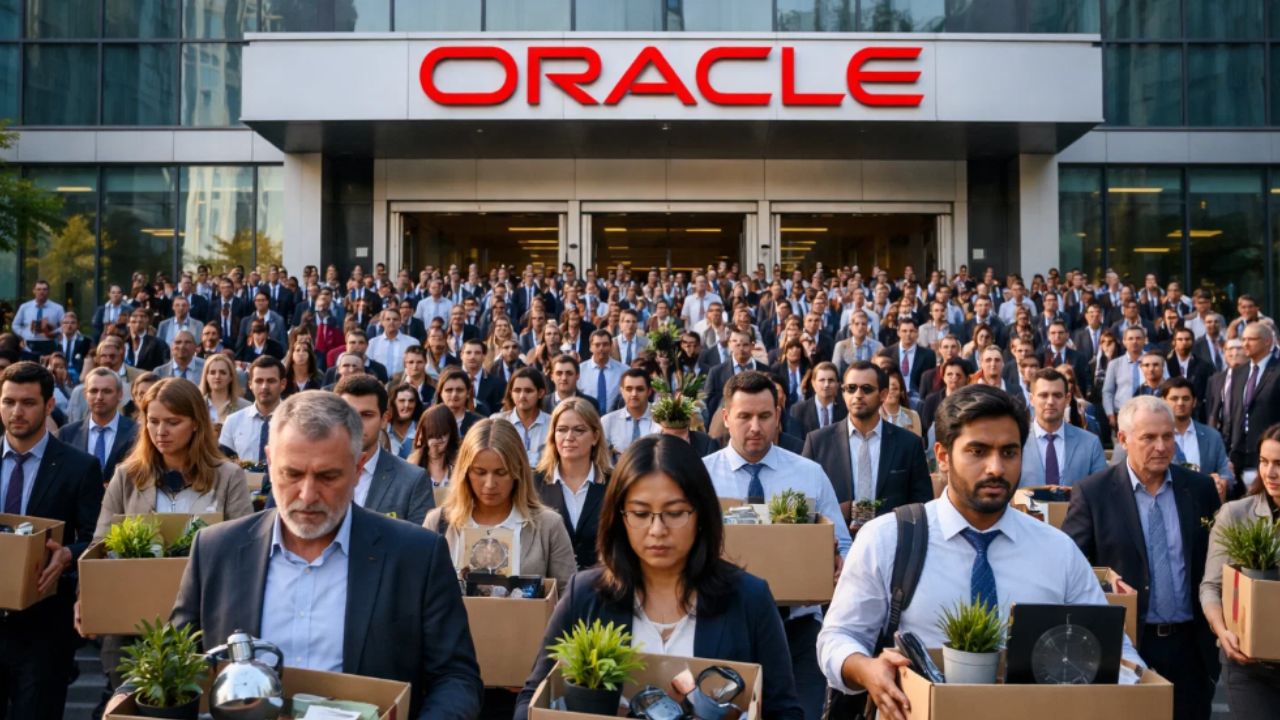 Oracle laying off 30,000 people