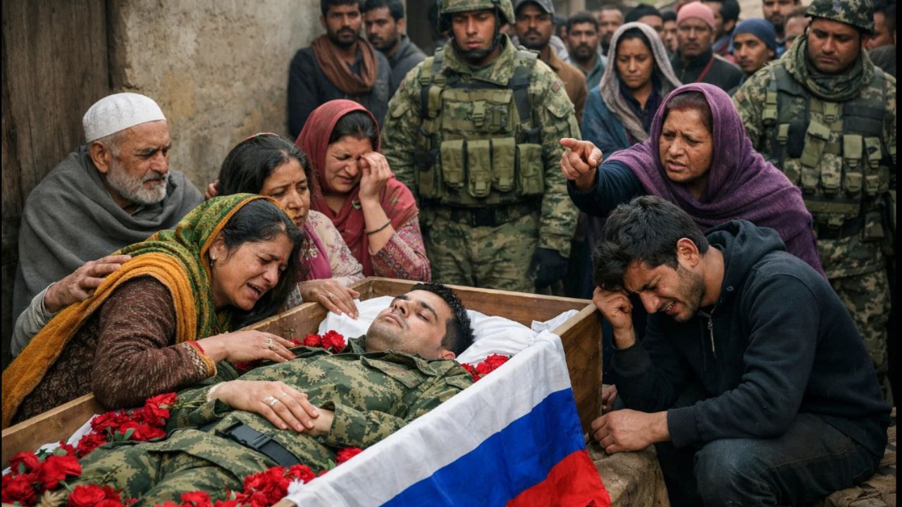 Indian youth dies tragically in Russian army news