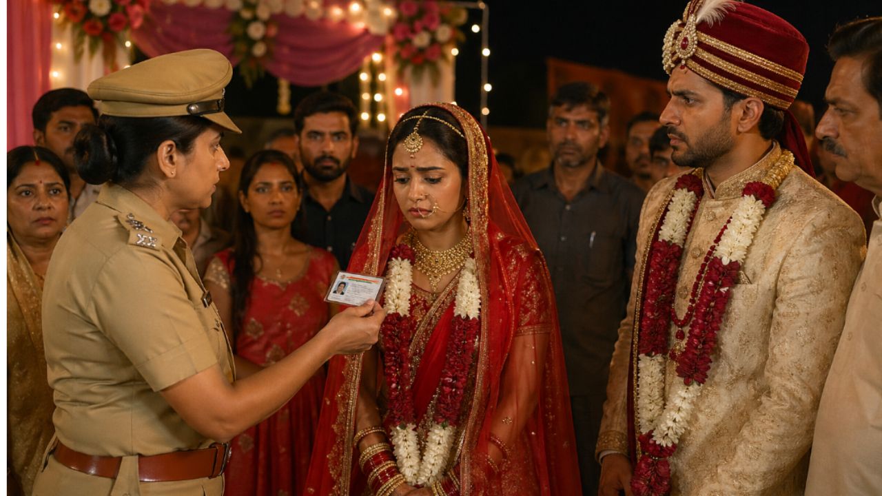  police asked for the bride Aadhaar card and stopped the wedding 