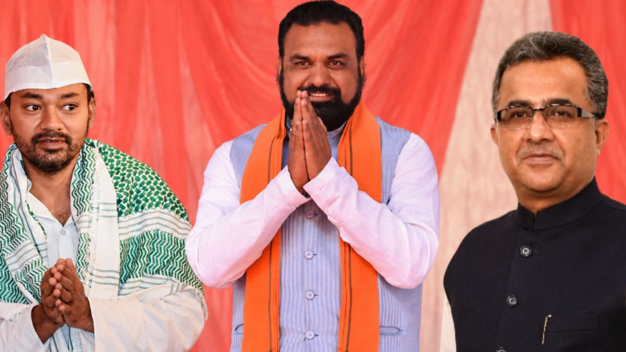 Nishant Kumar, Samrat Chaudhary, Nitish Mishra