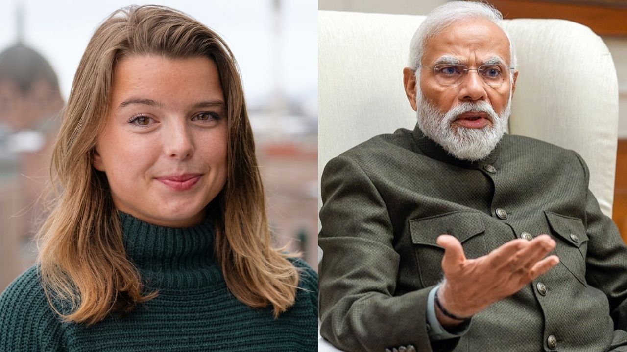 Helle Lyng and Narendra modi, Photo Credit- Social Media