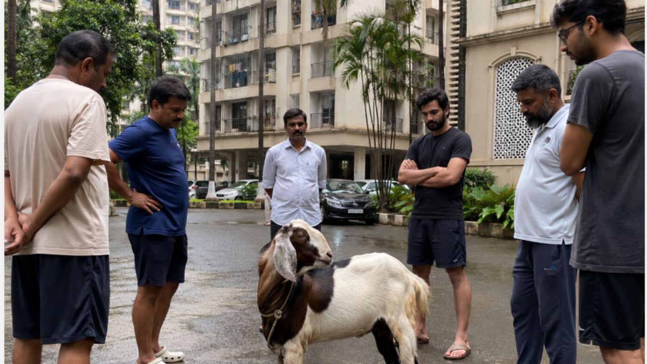 Why will sacrifice not be allowed on Bakrid in ghatkopar