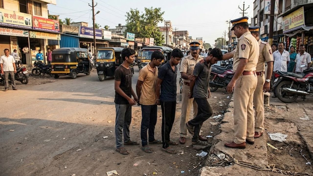 police arrested 5 accused in 8 hours,