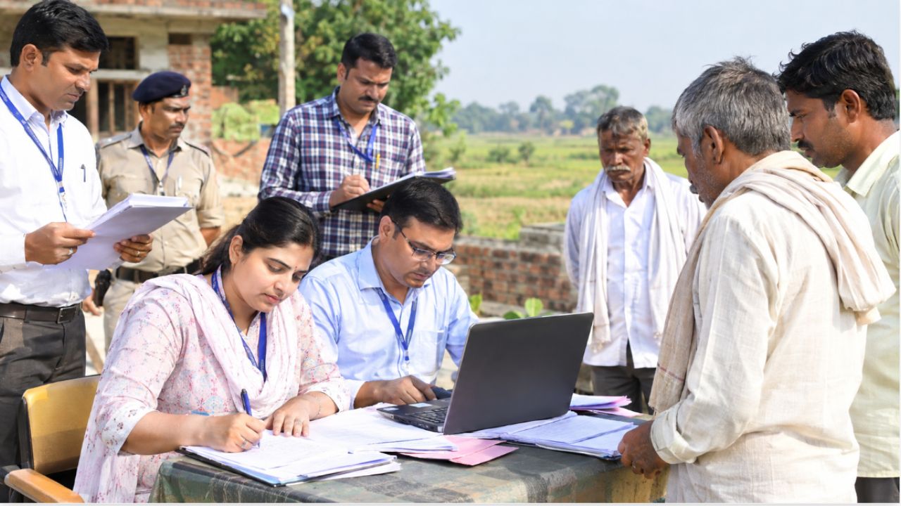 land record drive was conducted across Bihar 