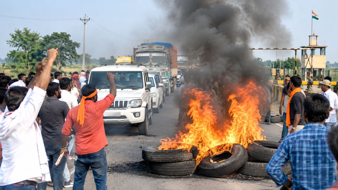 people protesting 