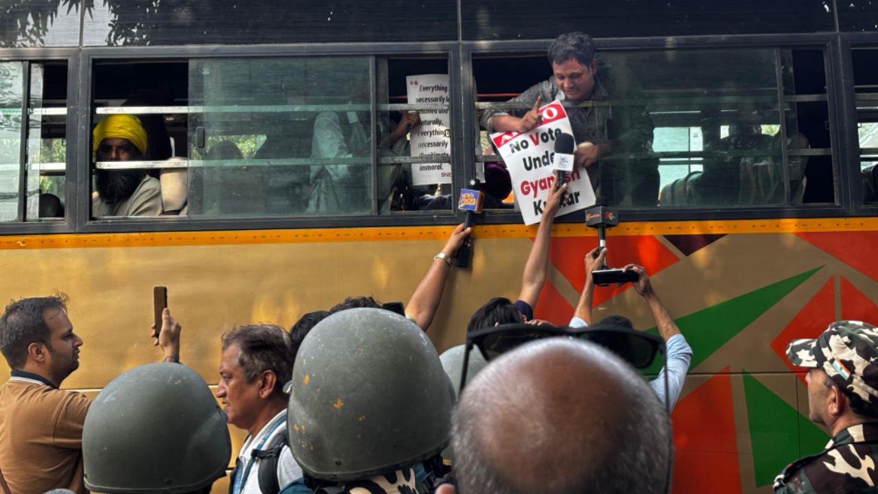 Delhi protesters