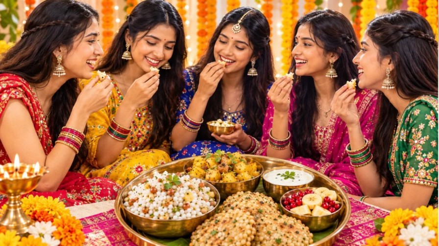 Navratri platter